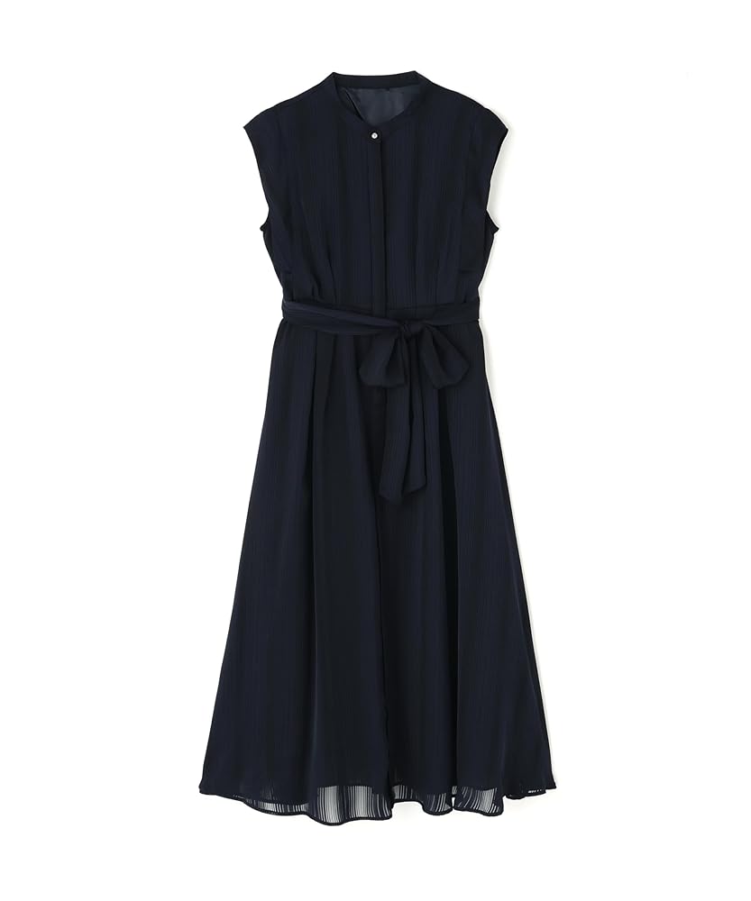 NATURAL BEAUTY BASIC シャドーストライプフレアワンピース ナチュラルビューティーベーシック NATURAL BEAUTY BASIC